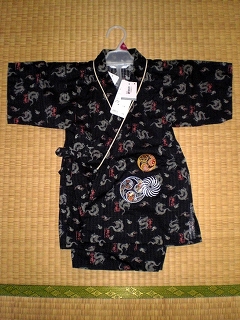 JINBEI for boys, dragon - black