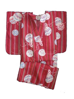 YUKATA, red for woman