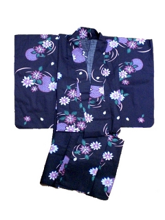 YUKATA, black for women