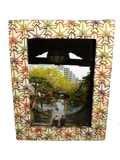 Photo frame, Japanese style, handmade