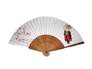 SENSU, KIMONO girl - white 
