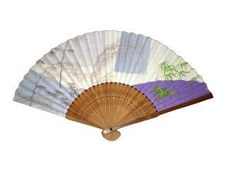 SENSU, bamboo - white