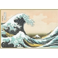 Greeting card, Japanese art