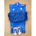 YUKATA set for girl, age 1~2, blue dragonfly