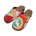 Sandals, Japanese taste, red and rabbit