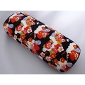 Glasses case, Japanese style, black