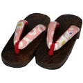 GETA for girls, sakura flowers, size S